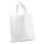 Einkaufstasche weiß mit Henkel, Größe 38 x 40 cm