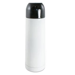 Thermosflasche Weiß, Fassungsvermögen 750 ml, Größe 280 mm Ø 80 mm