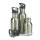 Edelstahl-Trinkflasche, 500 ml, Silber oder Weiss