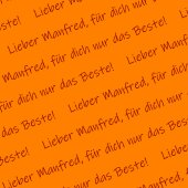 Personalisiertes Geschenkpapier